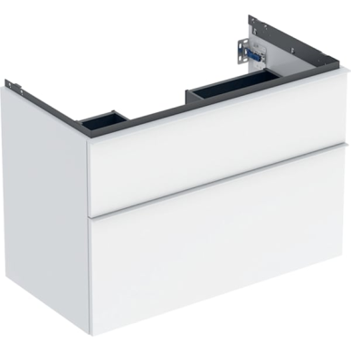 Geberit iCon spintelė praustuvui, su dviem stalčiais, 90cm, pasirenkama spalva Geberit iCon spintelė praustuvui, su dviem stalčiais, 90cm, pasirenkama spalva