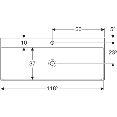 Geberit ONE praustuvas 120x48cm 3 Geberit ONE praustuvas 120x48cm 3