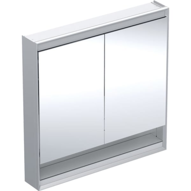 Geberit ONE veidrodinė spintelė su niša ir ComfortLight, su dvejomis durelėmis, virštinkinio montavimo, 90x90cm Geberit ONE veidrodinė spintelė su niša ir ComfortLight, su dvejomis durelėmis, virštinkinio montavimo, 90x90cm