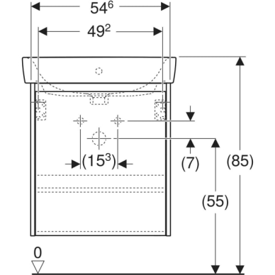 Geberit Selnova Square praustuvo rinkinys su spintele, vienerių durų, 60cm, pasirenkama spalva 2 Geberit Selnova Square praustuvo rinkinys su spintele, vienerių durų, 60cm, pasirenkama spalva 2