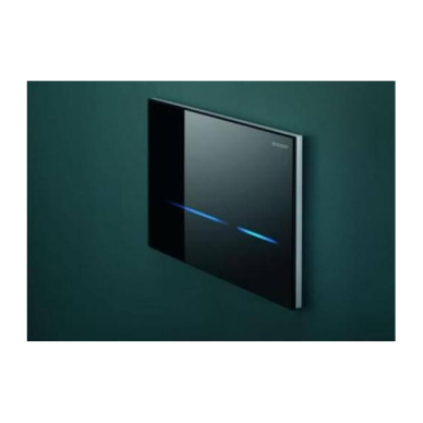 Geberit Sigma elektroninis vandens nuleidimo klavišas be transformatoriaus, juodas stiklas 1 Geberit Sigma elektroninis vandens nuleidimo klavišas be transformatoriaus, juodas stiklas 1