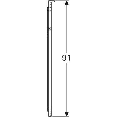 Geberit Xeno² veidrodis su apšvietimu 40x90cm 1