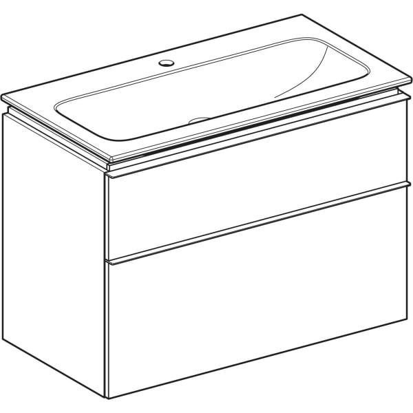 Geberit iCon baldinio praustuvo plonos konstrukcijos rinkinys, su spintele, dviem stalčiais ir praustuvo jungtimi 90cm, pasirenkama spalva 4 Geberit iCon baldinio praustuvo plonos konstrukcijos rinkinys, su spintele, dviem stalčiais ir praustuvo jungtimi 90cm, pasirenkama spalva 4