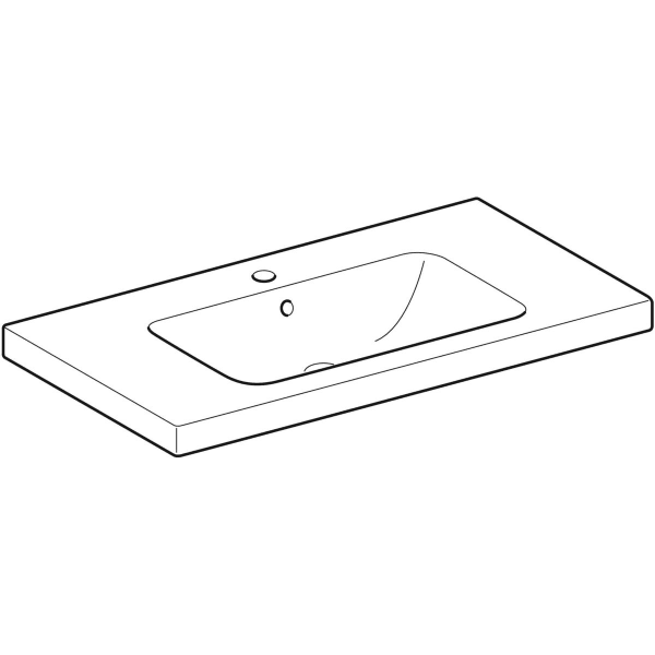 Geberit iCon Light praustuvas su daiktų laikymo paviršiumi 90x48cm 4 Geberit iCon Light praustuvas su daiktų laikymo paviršiumi 90x48cm 4