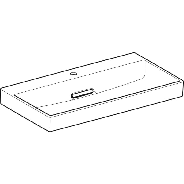 Geberit ONE praustuvas CleanDrain 90x48cm 4