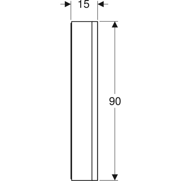 Geberit ONE veidrodinė spintelė su niša ir ComfortLight, su dvejomis durelėmis, virštinkinio montavimo, 90x90cm 1 Geberit ONE veidrodinė spintelė su niša ir ComfortLight, su dvejomis durelėmis, virštinkinio montavimo, 90x90cm 1