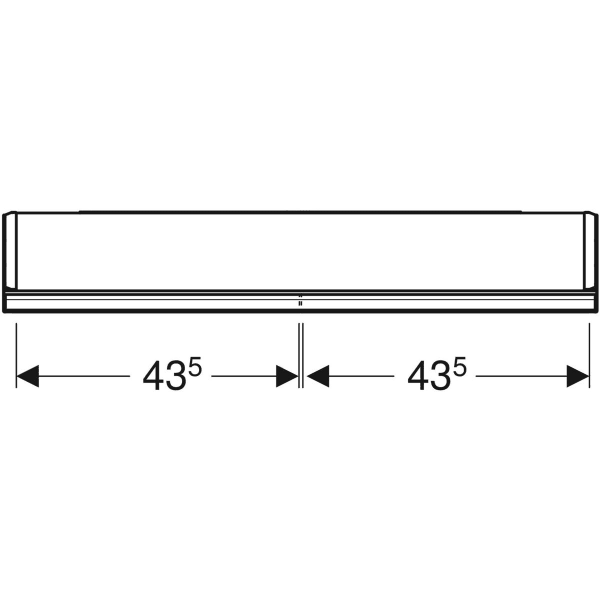 Geberit ONE veidrodinė spintelė su niša ir ComfortLight, su dvejomis durelėmis, virštinkinio montavimo, 90x90cm 3 Geberit ONE veidrodinė spintelė su niša ir ComfortLight, su dvejomis durelėmis, virštinkinio montavimo, 90x90cm 3