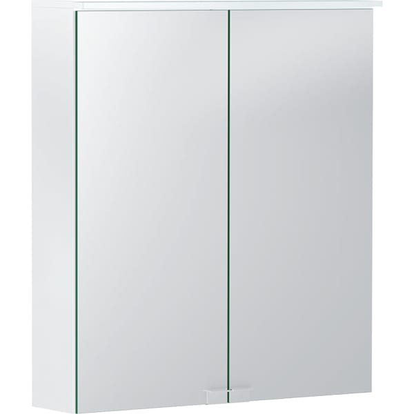 Geberit Option Basic veidrodinė spintelė su apšvietimu ir dvejomis durelėmis, pasirenkamas dydis Geberit Option Basic veidrodinė spintelė su apšvietimu ir dvejomis durelėmis, pasirenkamas dydis