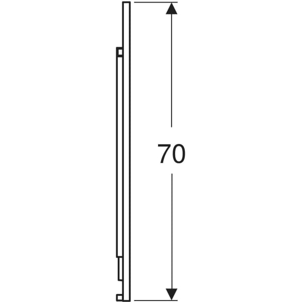 Geberit Option Plus veidrodis su apšvietimu, stačiakampio formos, su tiesioginiu ir netiesioginiu apšvietimu, pasirenkamas dydis ir spalva 3 Geberit Option Plus veidrodis su apšvietimu, stačiakampio formos, su tiesioginiu ir netiesioginiu apšvietimu, pasirenkamas dydis ir spalva 3