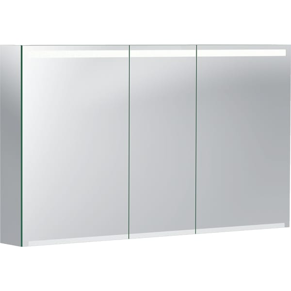 Geberit Option veidrodinė spintelė su apšvietimu ir trejomis durelėmis 120x70cm