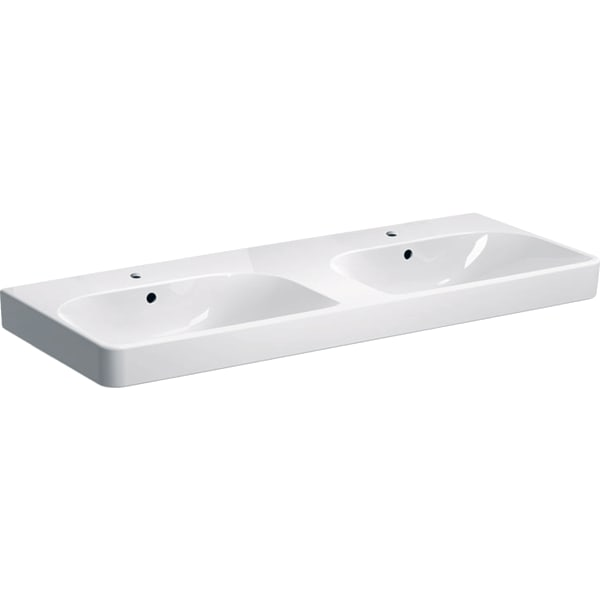 Geberit Smyle dvigubas praustuvas, stačiakampio formos 120x48cm Geberit Smyle dvigubas praustuvas, stačiakampio formos 120x48cm