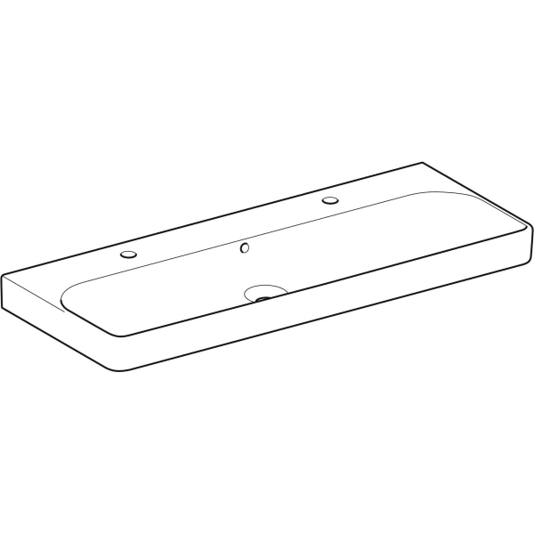 Geberit Smyle praustuvas, stačiakampio formos, 120x48cm 4