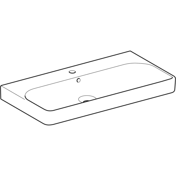 Geberit Smyle praustuvas, stačiakampio formos, 90x48cm 4 Geberit Smyle praustuvas, stačiakampio formos, 90x48cm 4