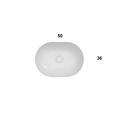 Globo Le Ciotole praustuvas 50x36 h16 cm Globo Le Ciotole praustuvas 50x36 h16 cm