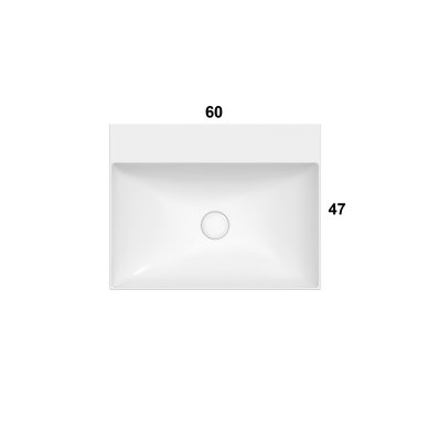Globo Le Lastre praustuvas 60x47 h12 cm 1 Globo Le Lastre praustuvas 60x47 h12 cm 1