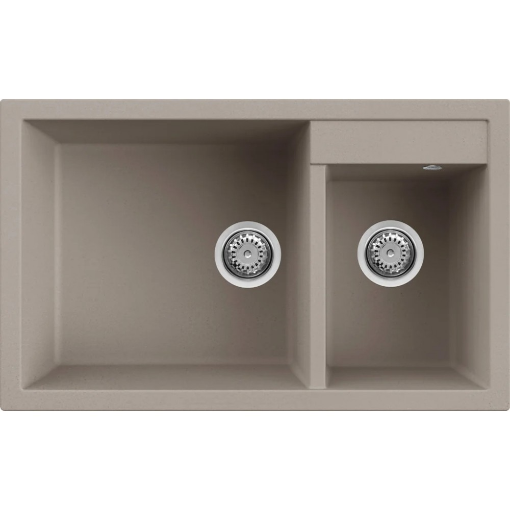 Granitinė plautuvė ELLECI QUADRA 440 815x500x231 , ruda G43 Granitinė plautuvė ELLECI QUADRA 440 815x500x231 , ruda G43