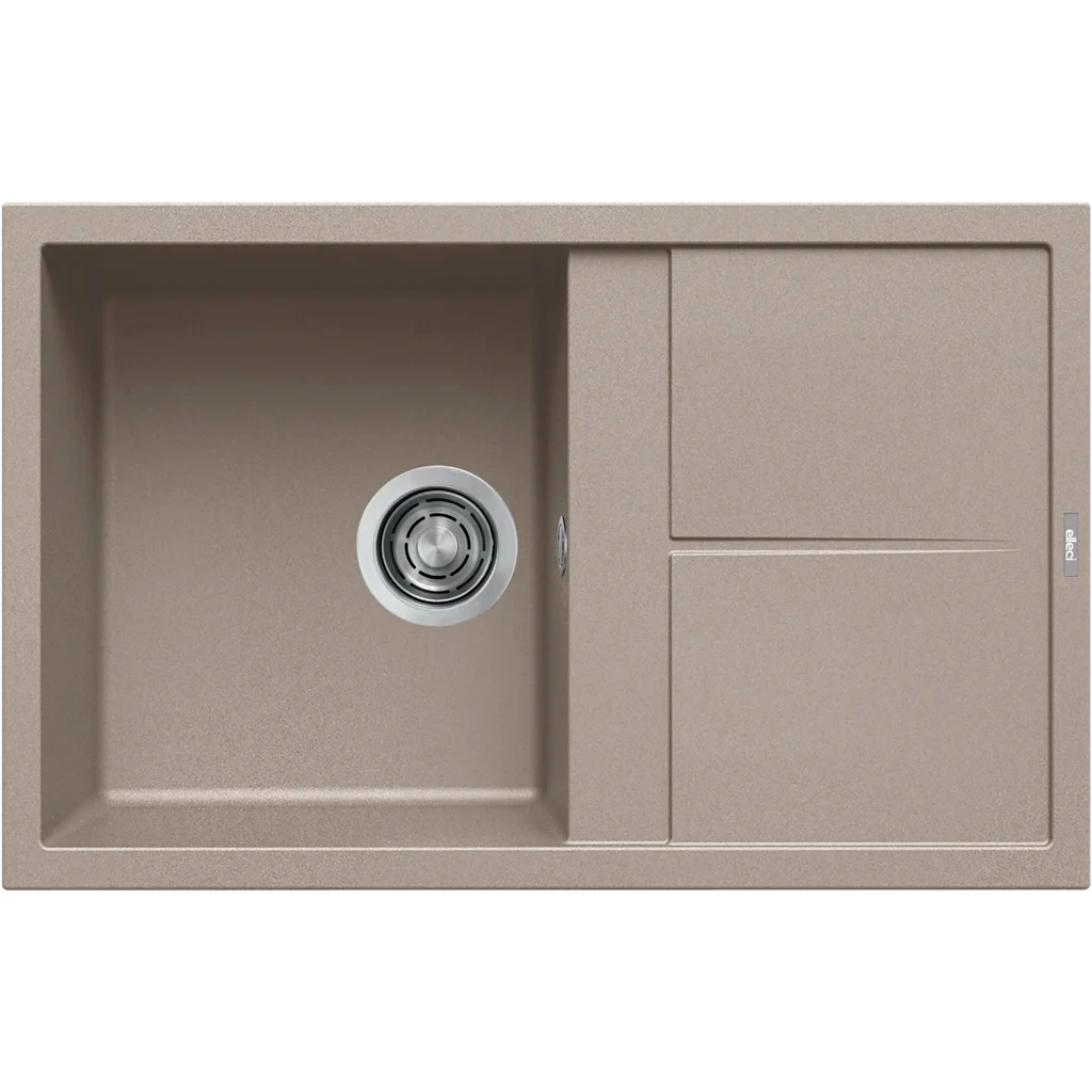 Granitinė plautuvė Elleci UNICO 300 79X50, ruda G43 Granitinė plautuvė Elleci UNICO 300 79X50, ruda G43