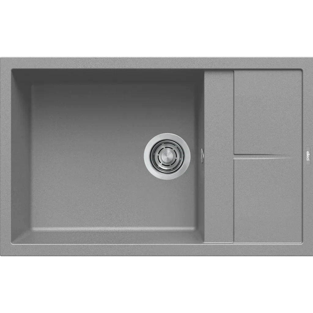 Granitinė plautuvė Elleci UNICO 310 78X50, cemento G48 Granitinė plautuvė Elleci UNICO 310 78X50, cemento G48