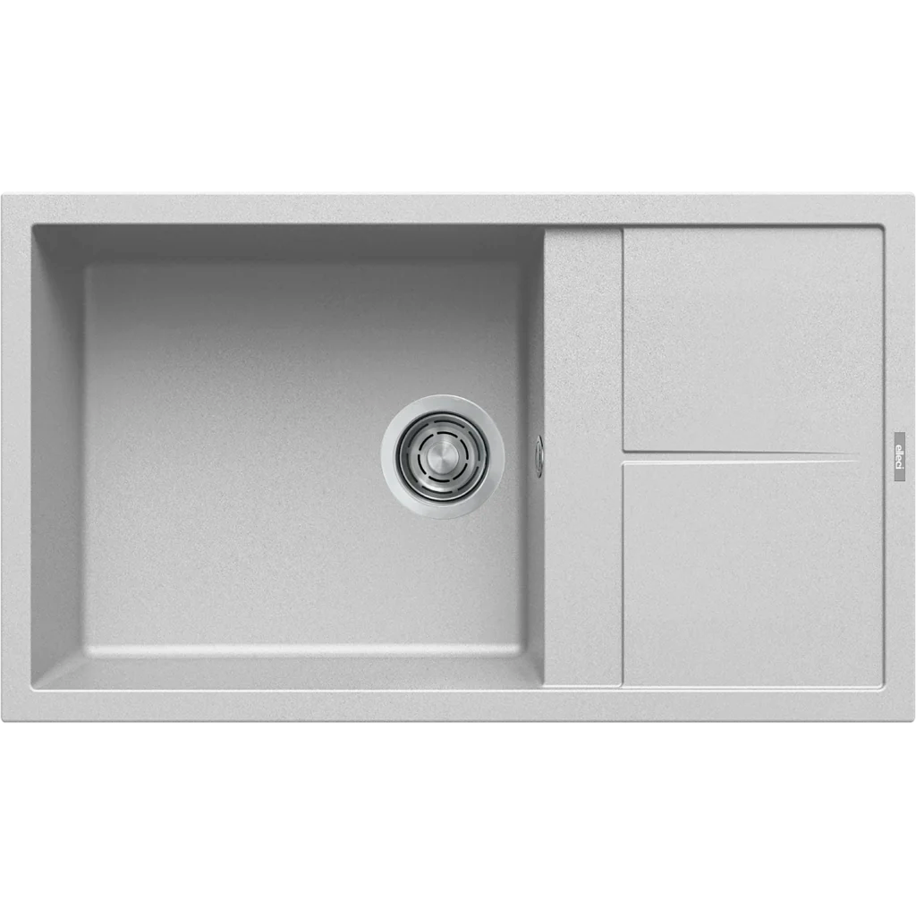 Granitinė plautuvė Elleci UNICO 410 86X50, šviesiai pilka M79 Granitinė plautuvė Elleci UNICO 410 86X50, šviesiai pilka M79