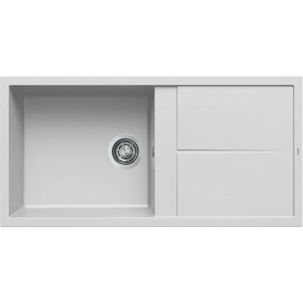 Granitinė plautuvė Elleci UNICO 480, balta G68 Granitinė plautuvė Elleci UNICO 480, balta G68