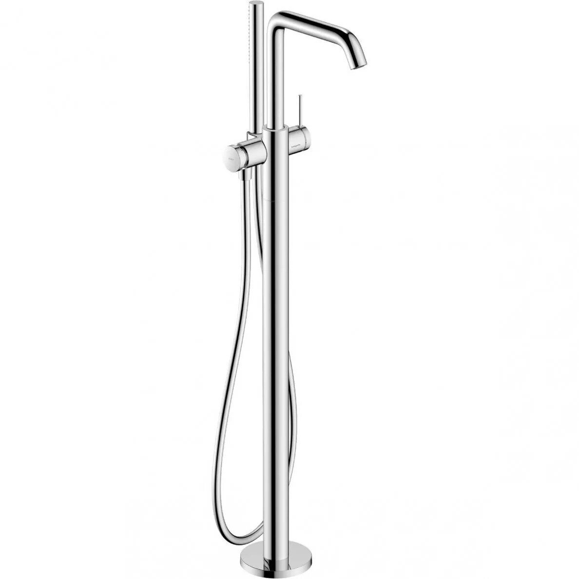 Grindinis vonios maišytuvas su rankiniu dušu Hansgrohe Tecturis S, chromo