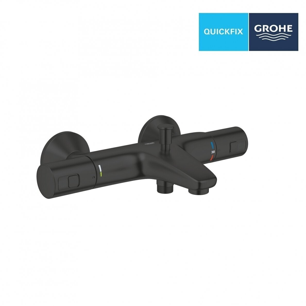 GROHE Precision Start termostatinis vonios maišytuvas su diverteriu 2 GROHE Precision Start termostatinis vonios maišytuvas su diverteriu 2
