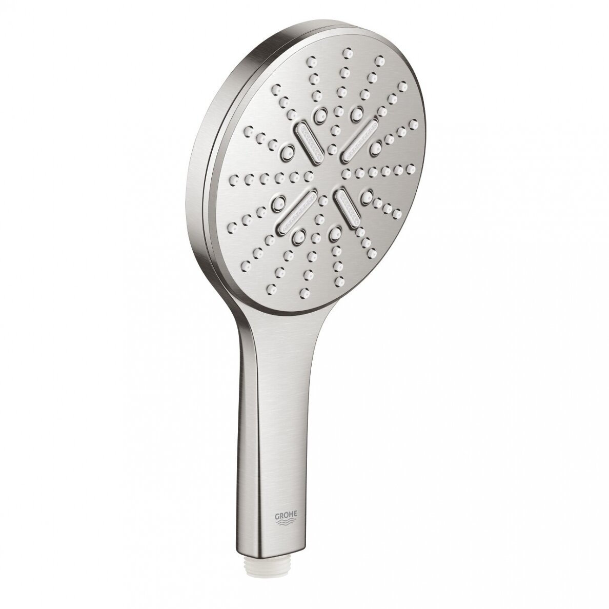 Grohe SmartActive 130 3 srovių dušo galva, nerūdijančio plieno spalva Grohe SmartActive 130 3 srovių dušo galva, nerūdijančio plieno spalva