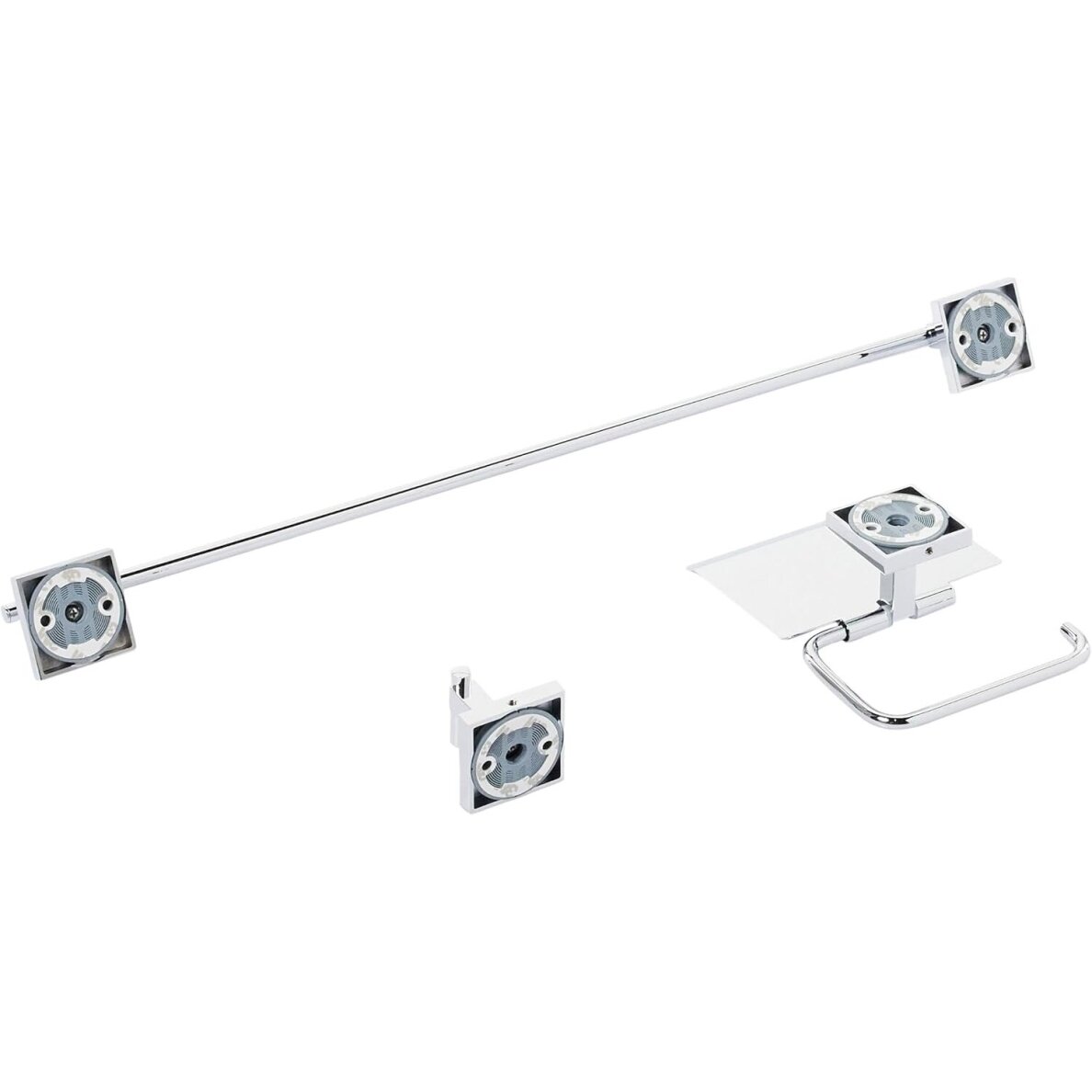 GROHE Start Cube QuickFix Guest 3-in-1 vonios kambario aksesuarų rinkinys 1 GROHE Start Cube QuickFix Guest 3-in-1 vonios kambario aksesuarų rinkinys 1