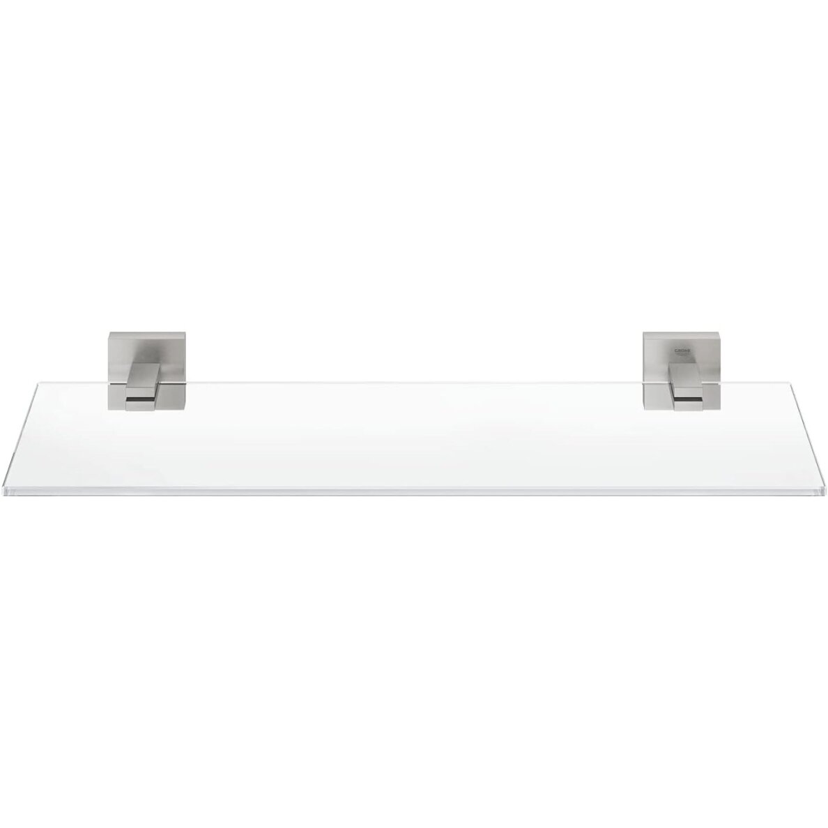 GROHE Start Cube QuickFix stiklo lentynėlė su laikikliais (530mm) 1 GROHE Start Cube QuickFix stiklo lentynėlė su laikikliais (530mm) 1
