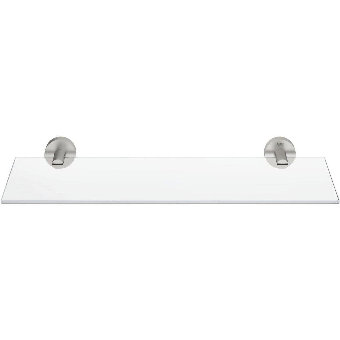 GROHE Start QuickFix stiklo lentynėlė su laikikliais (530mm) 1 GROHE Start QuickFix stiklo lentynėlė su laikikliais (530mm) 1