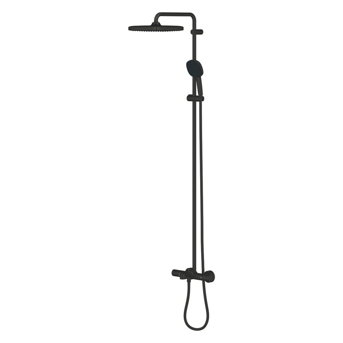 GROHE VITALIO COMFORT 250 termostatinė dušo sistema 250×250 mm 5