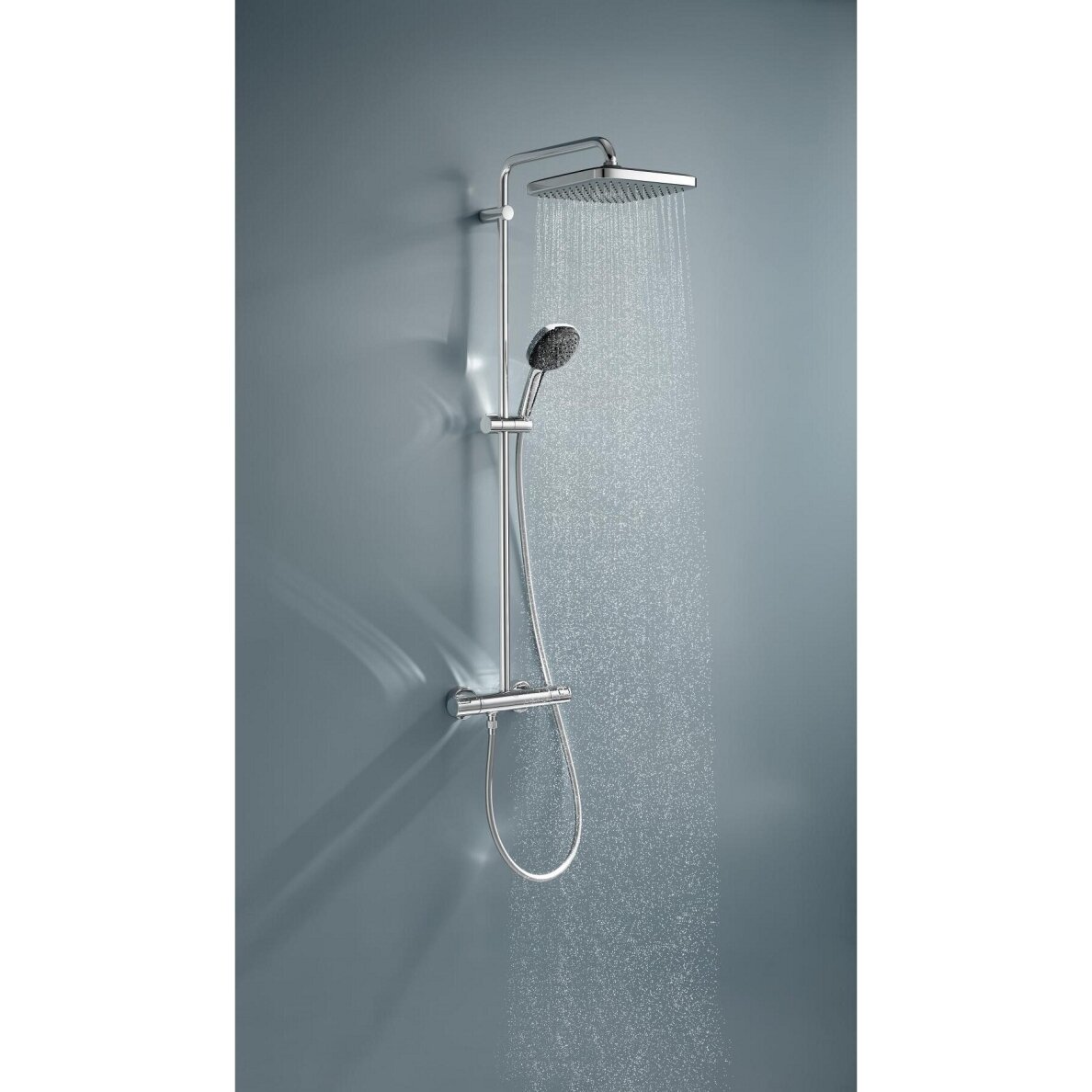 GROHE VITALIO COMFORT 250 termostatinė dušo sistema, blizgus chromas 2 GROHE VITALIO COMFORT 250 termostatinė dušo sistema, blizgus chromas 2