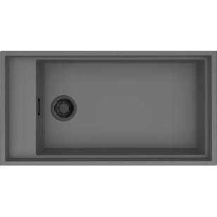 Granitinė plautuvė Elleci DIALOGO 360, 860x460x220mm, pilka K99 Granitinė plautuvė Elleci DIALOGO 360, 860x460x220mm, pilka K99