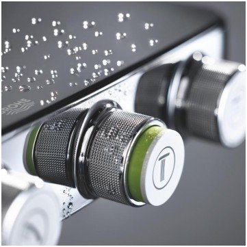 Grohe termostatinė lietaus dušo sistema Euphoria SmartControl 310 Duo Kvadratinė 3