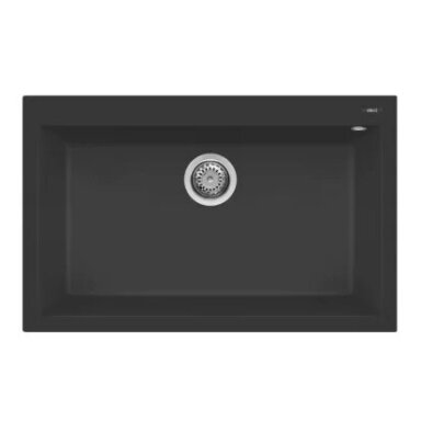Granitinė plautuvė ELLECI QUADRA 130 79 x 50 cm Granitinė plautuvė ELLECI QUADRA 130 79 x 50 cm