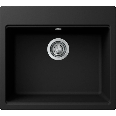 Granitinė plautuvė Elleci Time 105, juoda G40