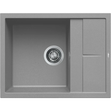 Granitinė plautuvė Elleci UNICO 125 65X50, cemento G48 Granitinė plautuvė Elleci UNICO 125 65X50, cemento G48