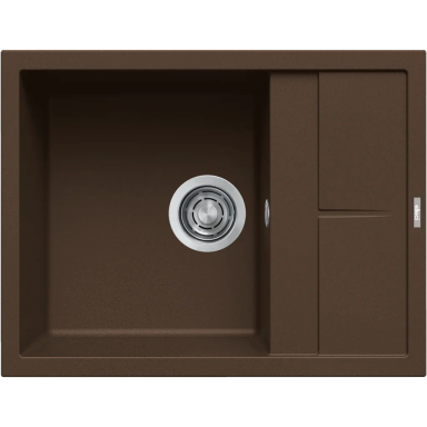 Granitinė plautuvė Elleci UNICO 125 65X50, espresso G78 Granitinė plautuvė Elleci UNICO 125 65X50, espresso G78