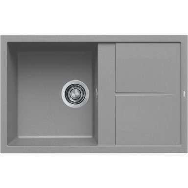 Granitinė plautuvė Elleci UNICO 300 79X50, cemento G48 Granitinė plautuvė Elleci UNICO 300 79X50, cemento G48