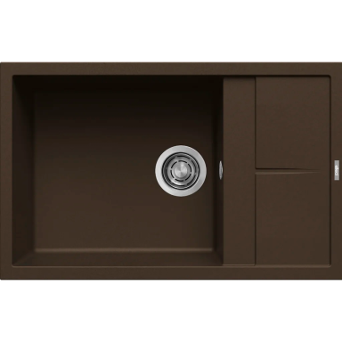 Granitinė plautuvė Elleci UNICO 310 78X50, espresso G78