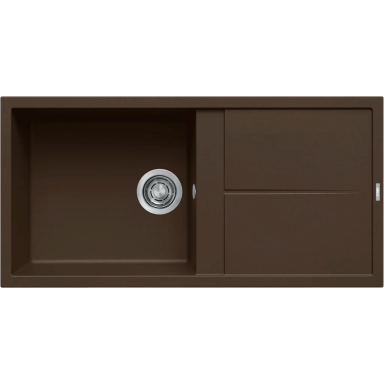 Granitinė plautuvė Elleci UNICO 480, espresso G78