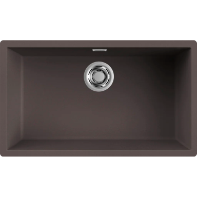 Granitinė plautuvė Elleci Zen 130, ruda K87 Granitinė plautuvė Elleci Zen 130, ruda K87