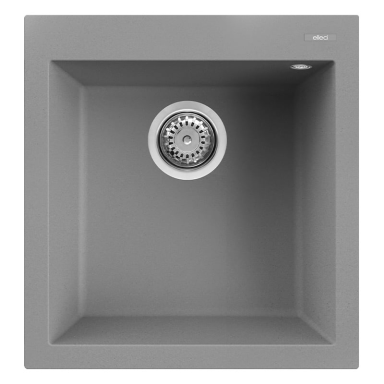 Granitinė plautuvė QUADRA 102 47.1x50.1, Cemento G48 Granitinė plautuvė QUADRA 102 47.1x50.1, Cemento G48