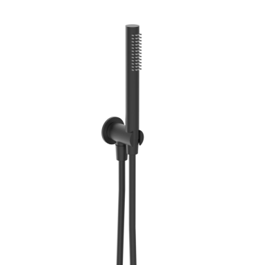 Graphite spalvos potinkinė dušo sistema Teorema LAB 3.0 su 30 cm skersmens dušo galva