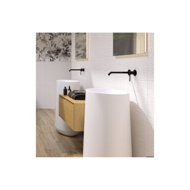 Grindinis praustuvas Elipse Freestanding baltas matinis 540x360