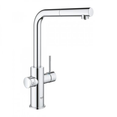 Grohe Blue Home L formos maišytuvas plautuvei 368 mm su bluetooth ir WIFI Grohe Blue Home L formos maišytuvas plautuvei 368 mm su bluetooth ir WIFI
