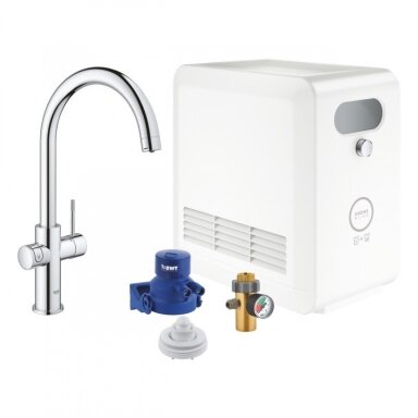 Grohe Blue Professional maišytuvas plautuvei su bluetooth ir WIFI Grohe Blue Professional maišytuvas plautuvei su bluetooth ir WIFI