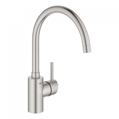 Grohe Concetto maišytuvas virtuvės plautuvei nerūdijančio plieno spalvos Grohe Concetto maišytuvas virtuvės plautuvei nerūdijančio plieno spalvos