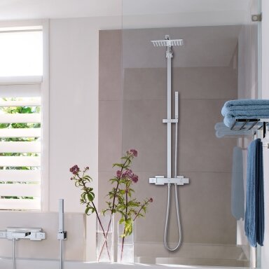 Grohe dušo komplektas su termostatiniu maišytuvu Euphoria Cube XXL System 230 26087000 Grohe dušo komplektas su termostatiniu maišytuvu Euphoria Cube XXL System 230 26087000