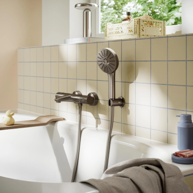 GROHE - Dušo komplektas VITALIO JOY+ 120 mm grafitas GROHE - Dušo komplektas VITALIO JOY+ 120 mm grafitas